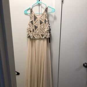 Long light pink dress, Never worn, Forever 21